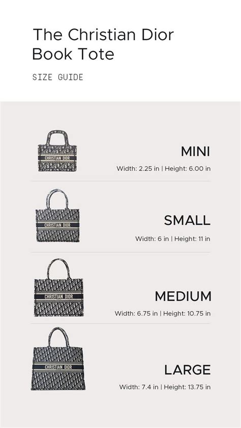 small dior tote bag size|dior tote bags for women.